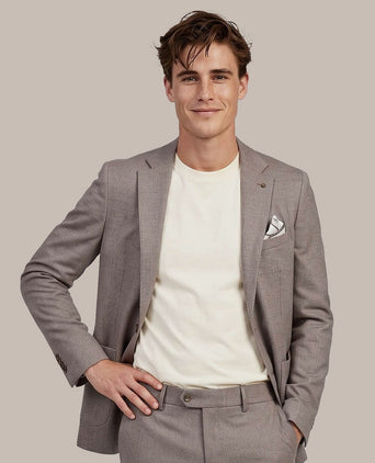 Colbert fame houndstooth tabacco