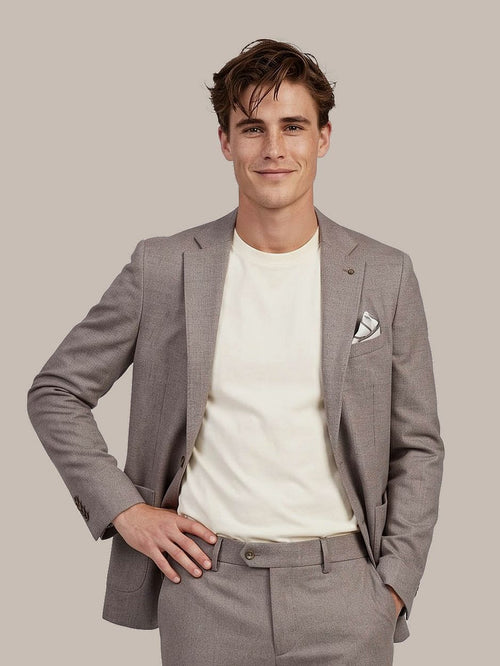 Colbert fame houndstooth tabacco