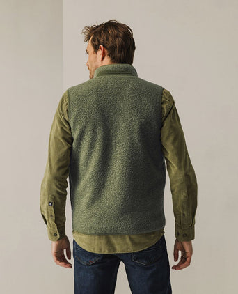 State of Art bodywarmer teddy olive