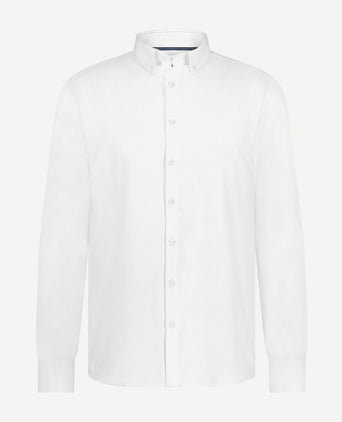 State of Art essentials Oxford overhemd wit | Regular-fit