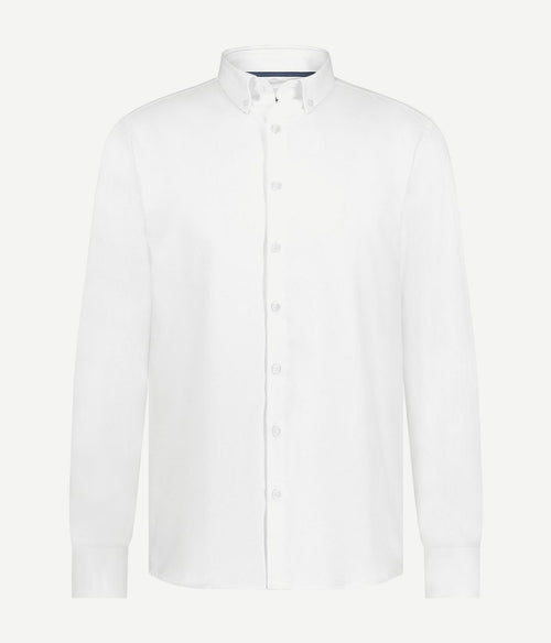 State of Art essentials Oxford overhemd wit | Regular-fit