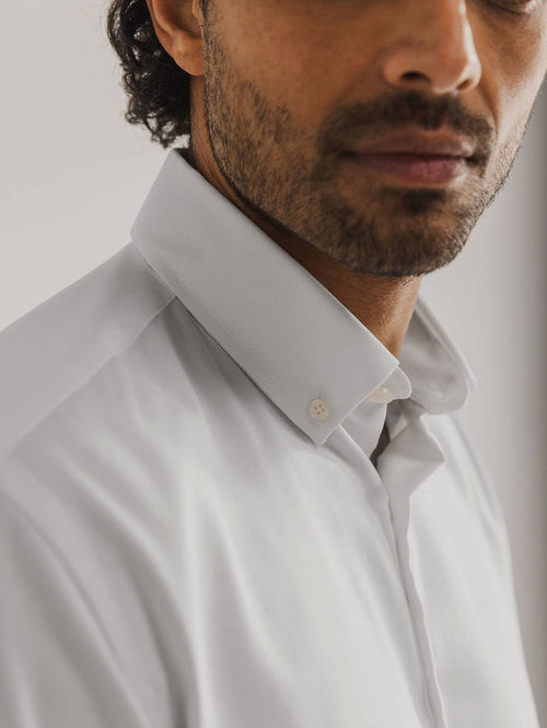 State of Art essentials Oxford overhemd wit | Regular-fit