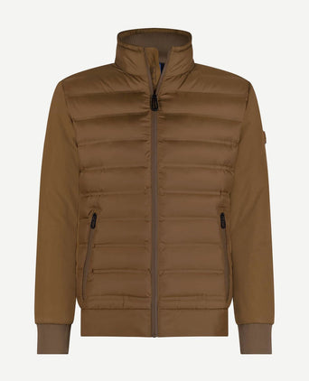 State of Art jas puffed bruin | Regular-fit