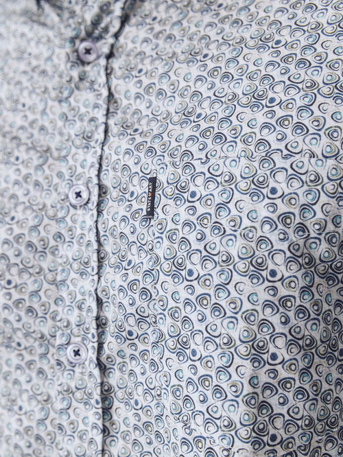 State of Art overhemd poplin shell blauw | Regular-fit