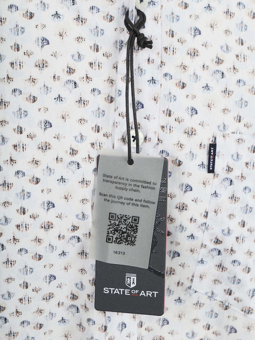 Short sleeve shirt print wit