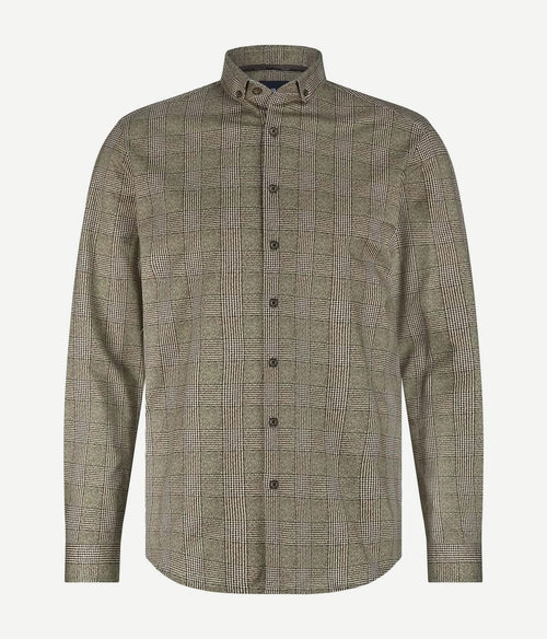 State of Art overhemd print grijs | Regular-fit