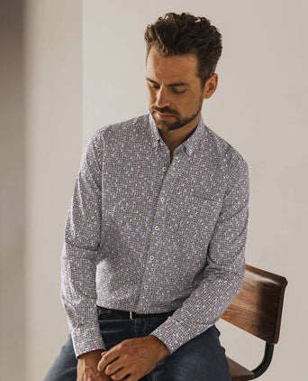 State of Art overhemd print multicolour | Regular-fit
