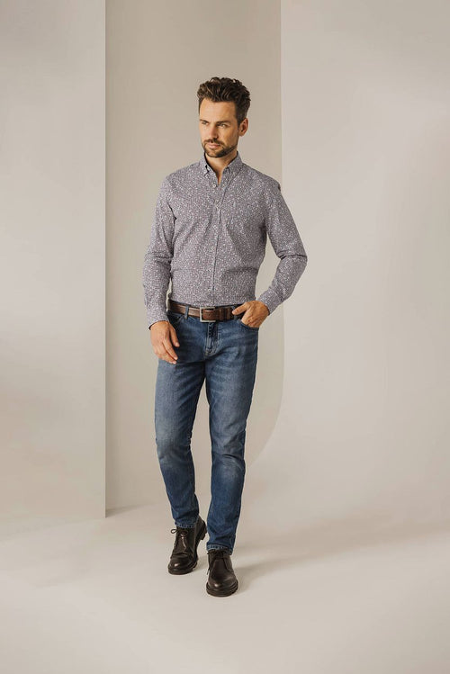 State of Art overhemd print multicolour | Regular-fit