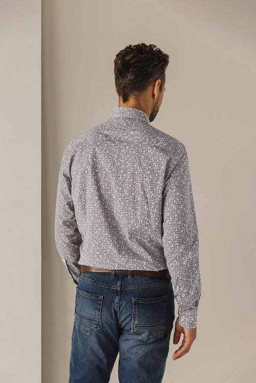 State of Art overhemd print multicolour | Regular-fit
