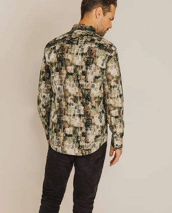 State of Art overhemd print multicolour | Regular-fit