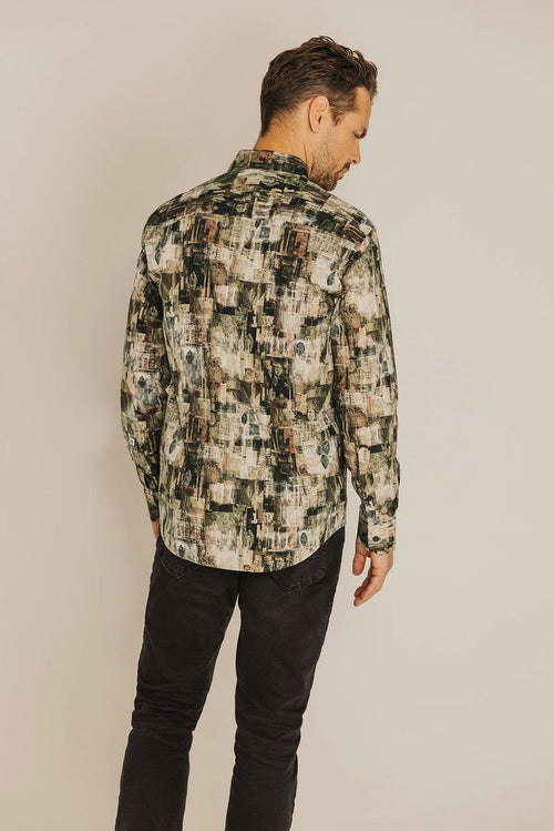 State of Art overhemd print multicolour | Regular-fit