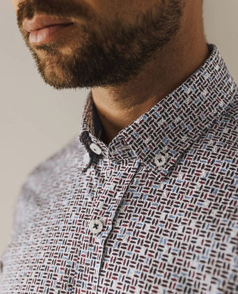 State of Art overhemd print multicolour | Regular-fit