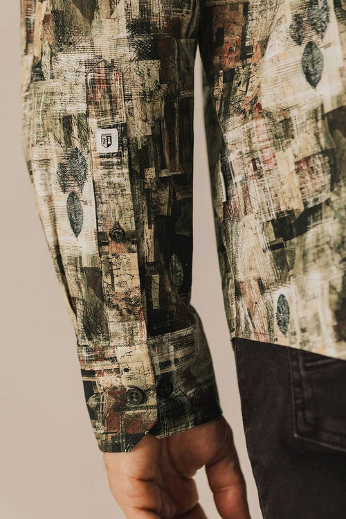 State of Art overhemd print multicolour | Regular-fit