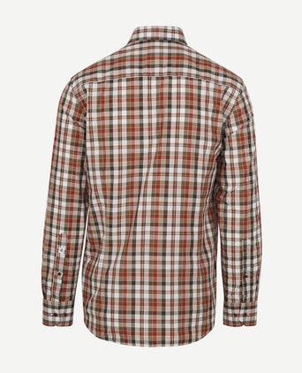 State of Art overhemd rood geruit | Regular-fit