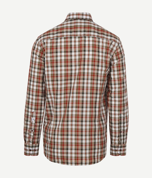 State of Art overhemd rood geruit | Regular-fit