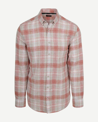 Overhemd ruit rood