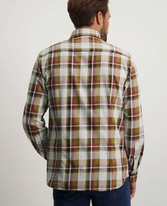 State of Art overhemd ruiten rood | Regular-fit