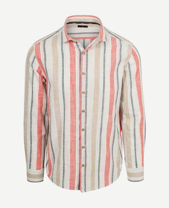 Overhemd streep rood