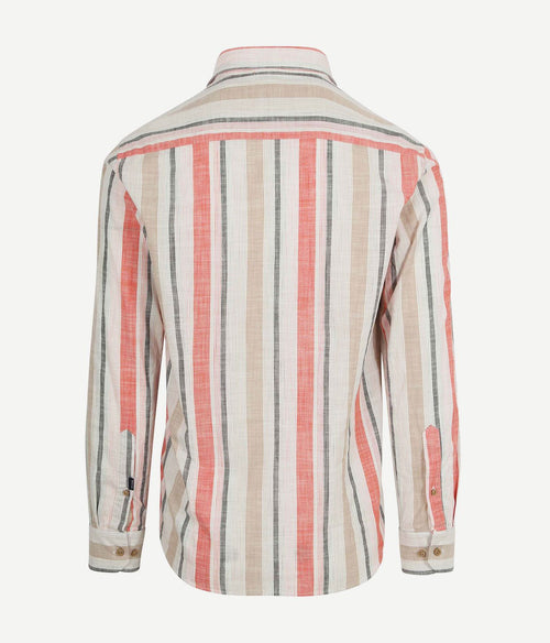 Overhemd streep rood