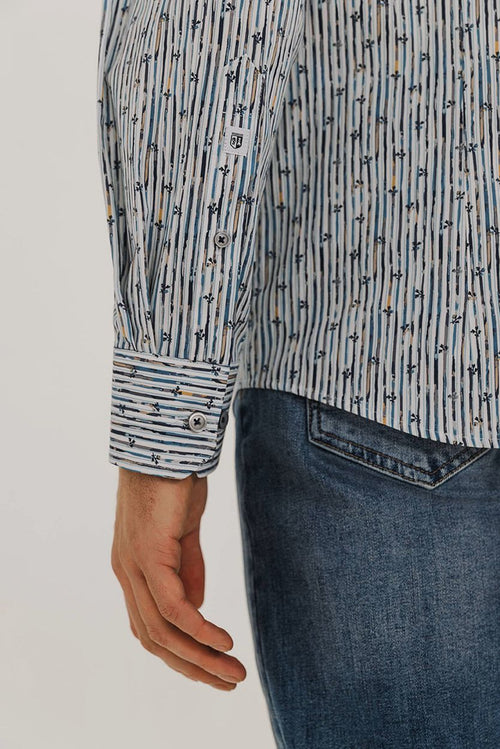 State of Art overhemd striped pop | Regular-fit