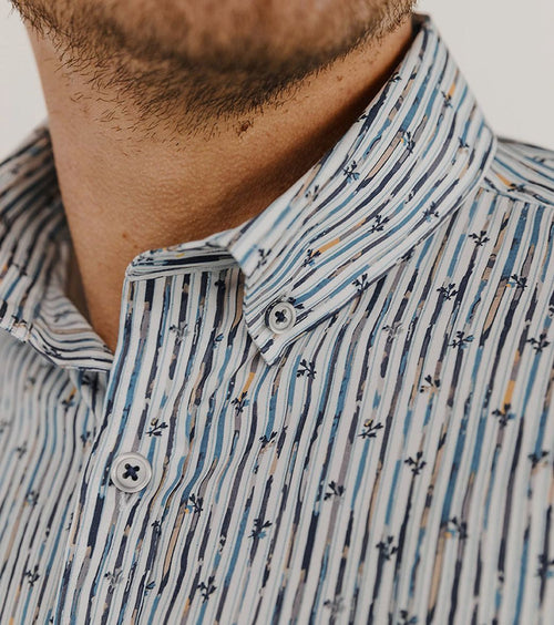 State of Art overhemd striped pop | Regular-fit