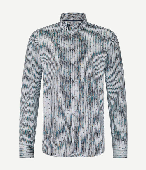 State of Art overhemd striped pop | Regular-fit