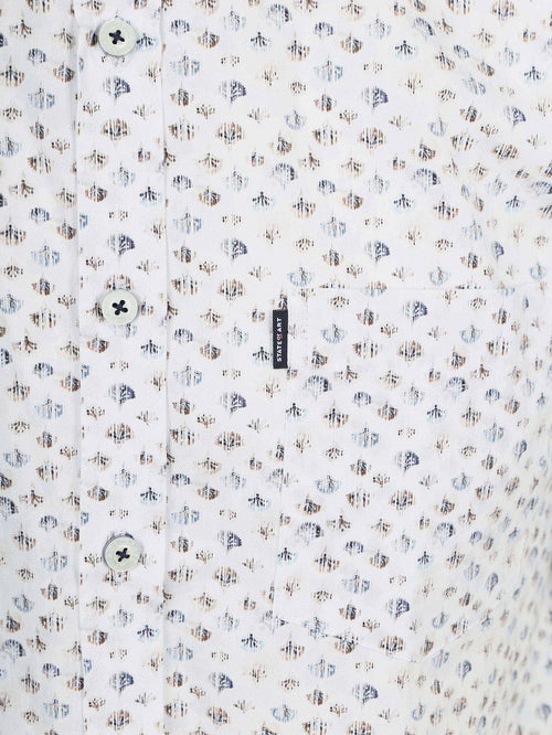 Short sleeve shirt print wit