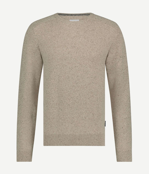 State of Art trui donegal melange beige | Regular-fit