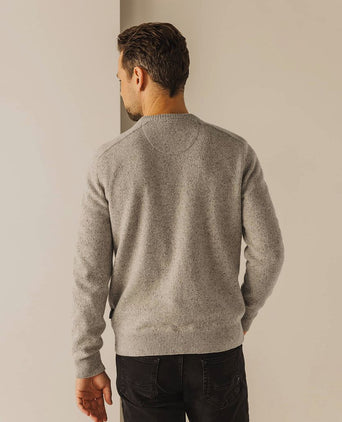 State of Art trui donegal melange beige | Regular-fit