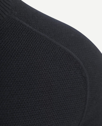 State of Art trui structure donkerblauw | Regular-fit