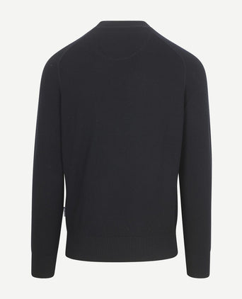 State of Art trui structure donkerblauw | Regular-fit