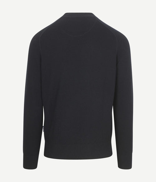 State of Art trui structure donkerblauw | Regular-fit