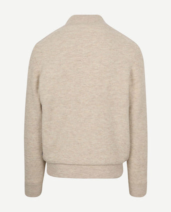 State of Art vest rib structure ecru | Regular-fit