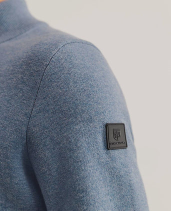 State of Art vest katoen blauw | Regular-fit