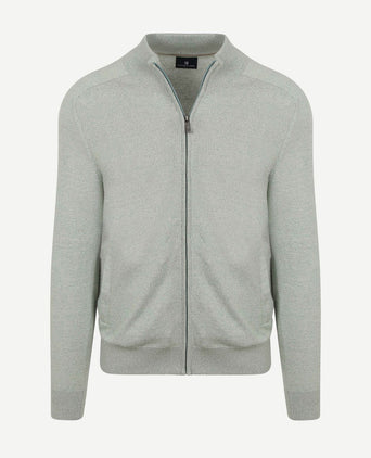 Vest melange lichtgroen