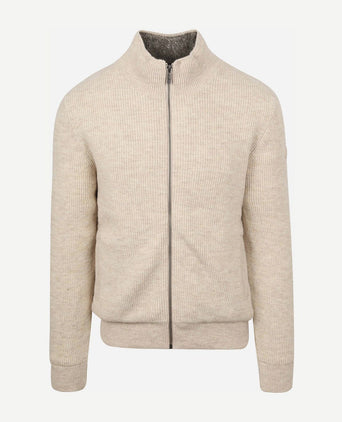 State of Art vest rib structure ecru | Regular-fit