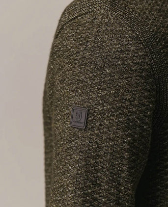 State of Art vest structure melange bruin | Regular-fit