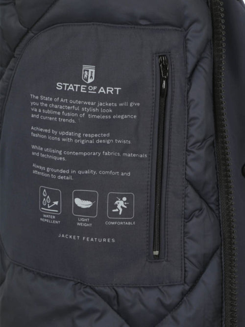 Winterjas donkerblauw