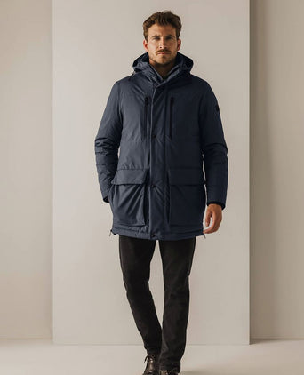 State of Art winterjas donkerblauw | Regular-fit