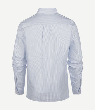 Steppin' Out blouse bibi Oxford streep dames lichtblauw | Regular-fit Steppin' Out blouse bibi Oxford streep dames lichtblauw | Regular-fit