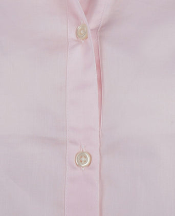 Steppin' Out blouse bibi poplin dames lichtroze | Regular-fit