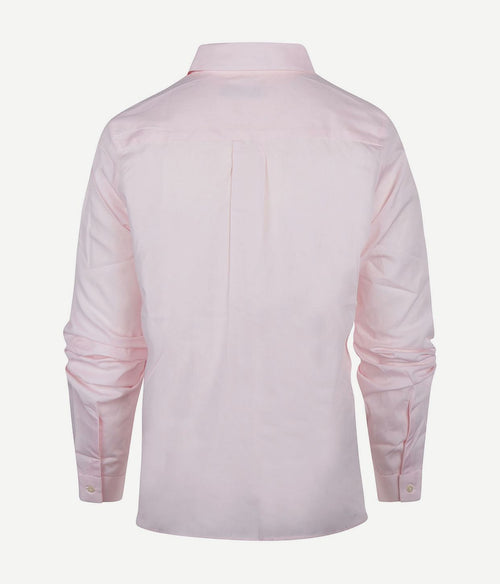 Steppin' Out blouse bibi poplin dames lichtroze | Regular-fit