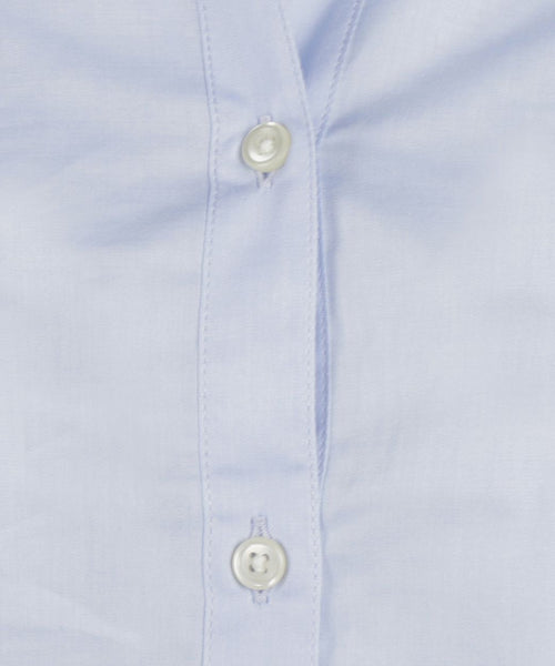 Steppin' Out blouse bibi poplin sky blue | Regular-fit