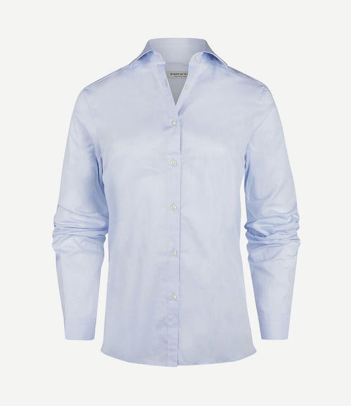 Blouse bibi poplin sky blue