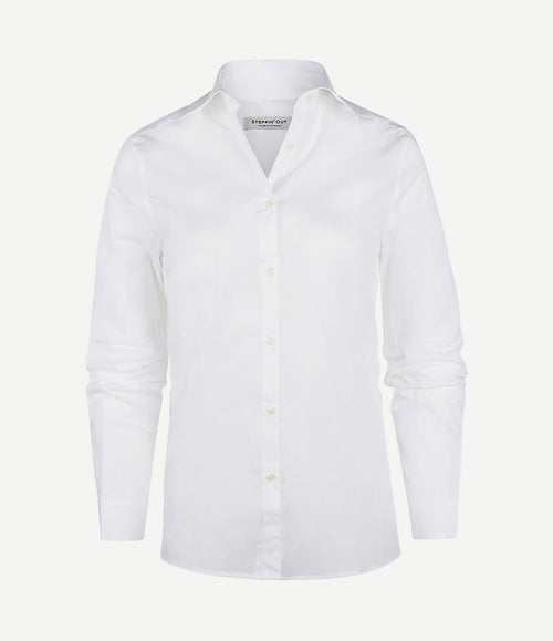 Blouse bibi poplin wit