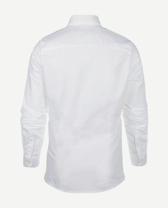 Steppin' Out blouse lauren Oxford dames lichtblauw | Slim-fit