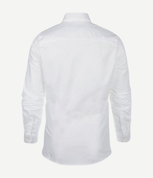 Steppin' Out blouse lauren Oxford dames lichtblauw | Slim-fit