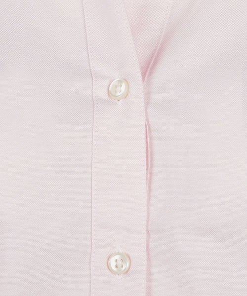 Steppin' Out blouse lauren Oxford dames lichtroze | Slim-fit