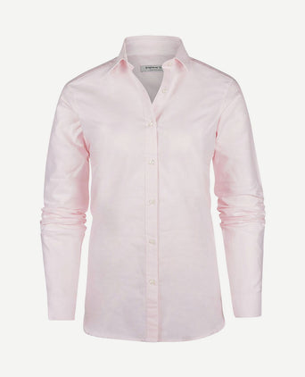 Blouse lauren Oxford dames lichtroze