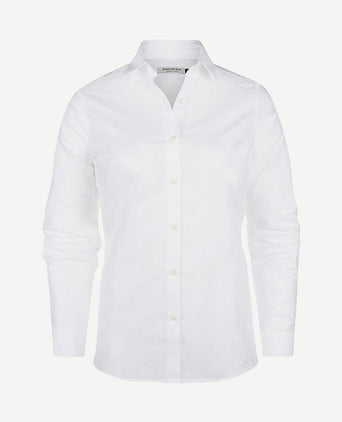 Blouse lauren Oxford wit